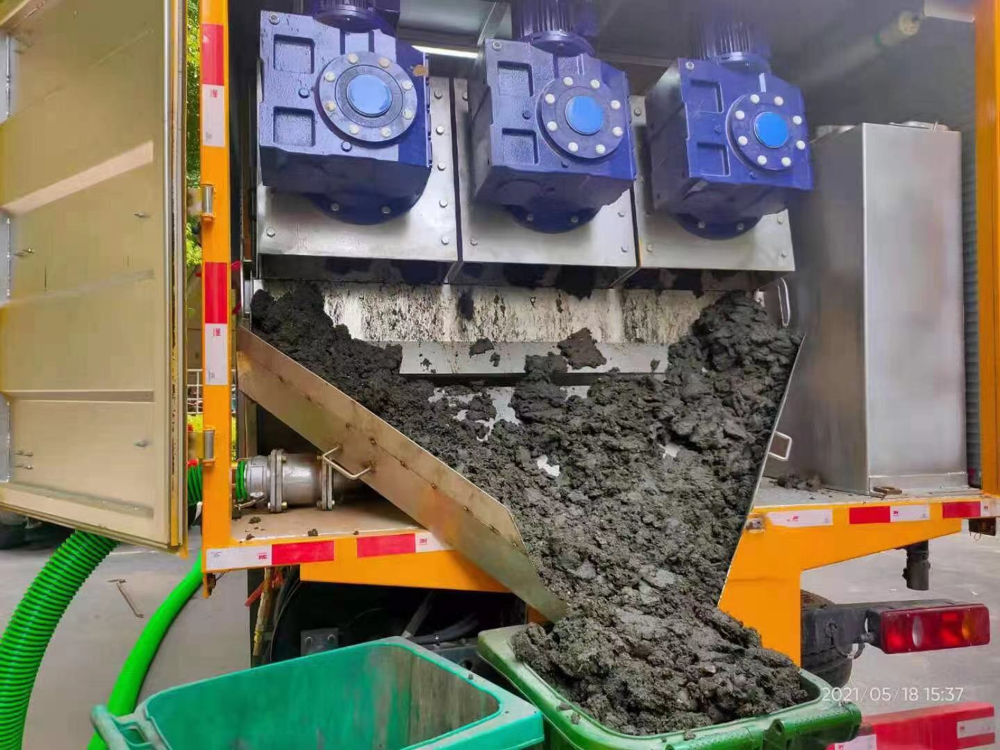 元谋化粪池清掏城市维护站-泥浆净化干湿分离处理